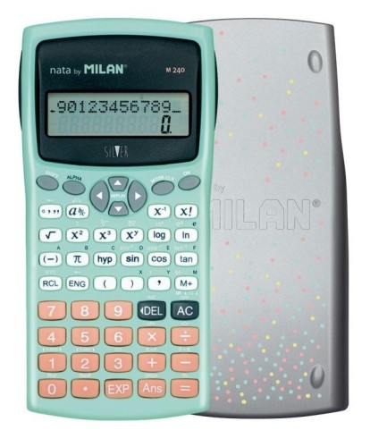 Kalkulator naukowy 240 funkcji silver MILAN, MILAN