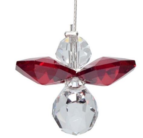 Zawieszka Crystal angel - Garnet, MFP