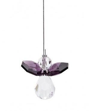 Zawieszka Crystal angel - Amethyst, MFP