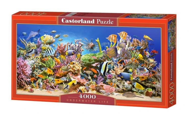Puzzle 4000 Podwodne życie CASTOR, Castorland