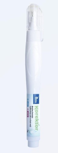 Korektor w piórze z metalową końcówką 7g (12szt)