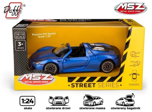 Porsche 918 Spyder niebieski, Daffi