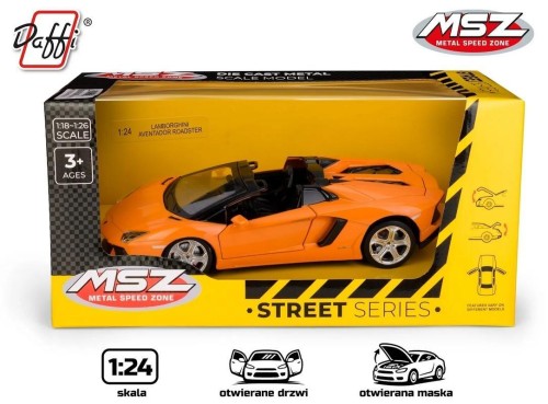 Lamborghini Aventador Roadster pomarańczowy, Daffi