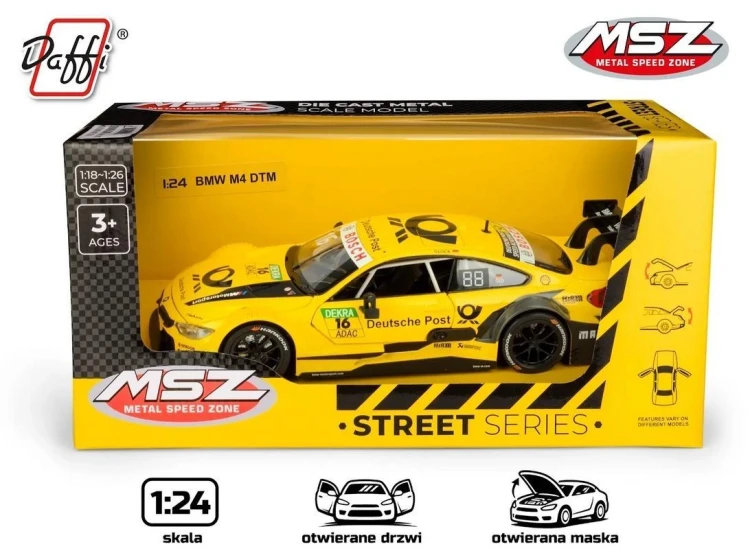 BMW M4 DTM żółty, Daffi
