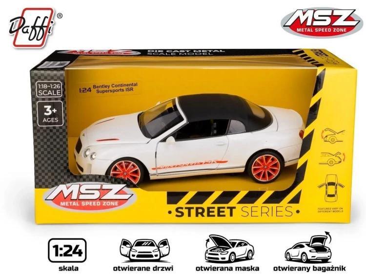 Bentley Continental Supersports ISR biały, Daffi