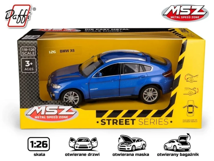 BMW X6 niebieski, Daffi