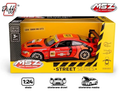 BMW M6 GT3 czerwony, Daffi