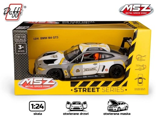 BMW M4 GT3 srebrno-szary, Daffi