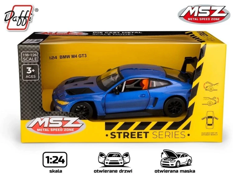 BMW M4 GT3 niebieski, Daffi