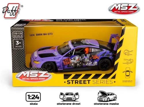 BMW M4 GT3 with WASA fioletowy, Daffi