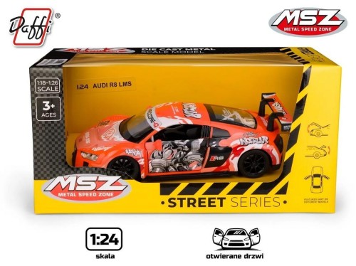 Audi R8 LMS with WASA pomarańczowy, Daffi