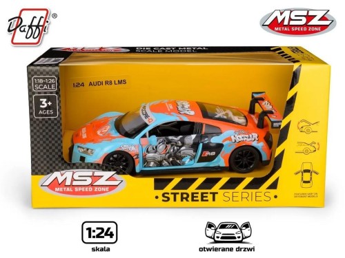Audi R8 LMS with WASA niebieski, Daffi
