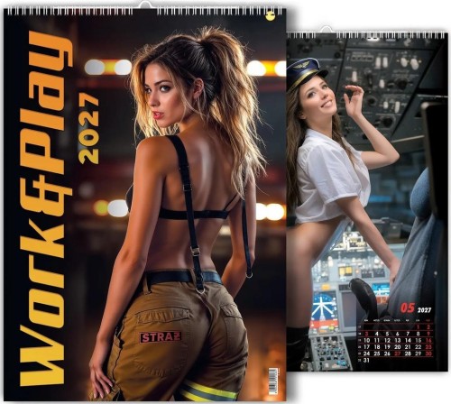 Kalendarz 2027 wieloplanszowy Work&Play