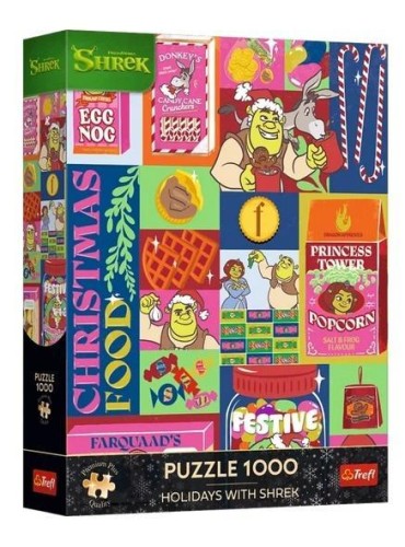 Puzzle 1000 Święta ze Shrekiem TREFL, Trefl