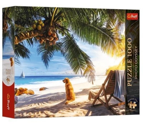 Puzzle 1000 Photo Odyssey: Relaks na plaży TREFL