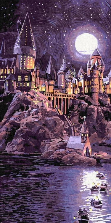 Malowanie po numerach - Harry Potter 40x80cm