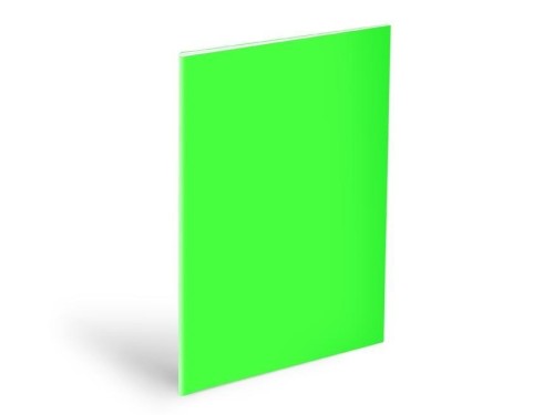 Okładka na zeszyt A4 neon green 180mic, MFP