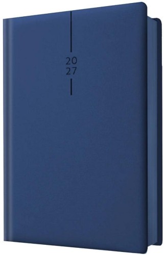 Kalendarz 2027 A5 dzienny Elegant Granatowy