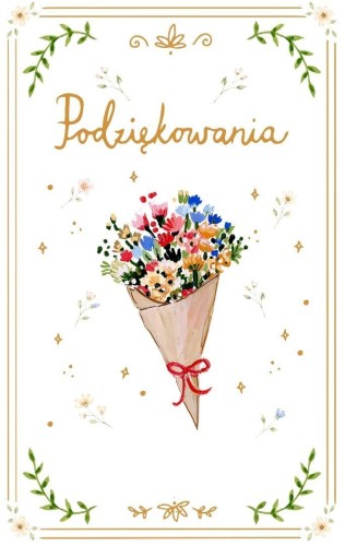 Kartka podziękowaniowa