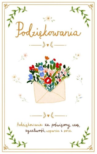 Kartka podziękowaniowa