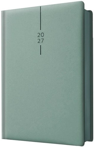 Kalendarz 2027 A5 dzienny Elegant Mięta