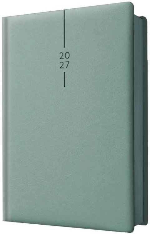 Kalendarz 2027 A5 dzienny Elegant Mięta