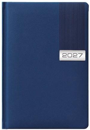 Kalendarz 2027 A4 tygodniowy Niebieski