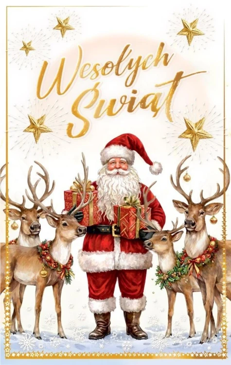 Kartka na Boże Narodzenie