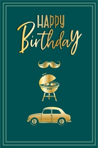 Karnet Urodziny - Stylish B-Day