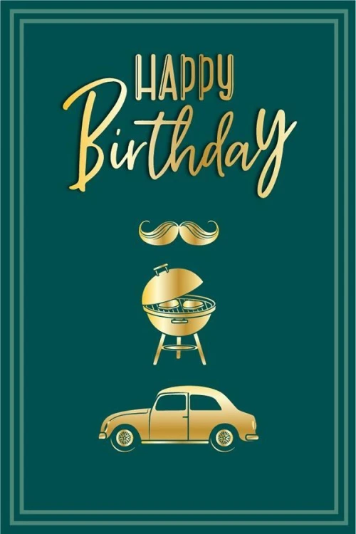 Karnet Urodziny - Stylish B-Day