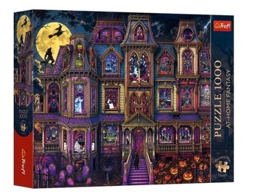 Puzzle 1000 Dom strachów TREFL, Trefl
