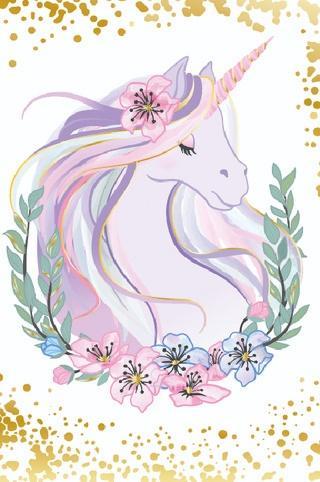 Karnet Uniwersalny - Charming Unicorn