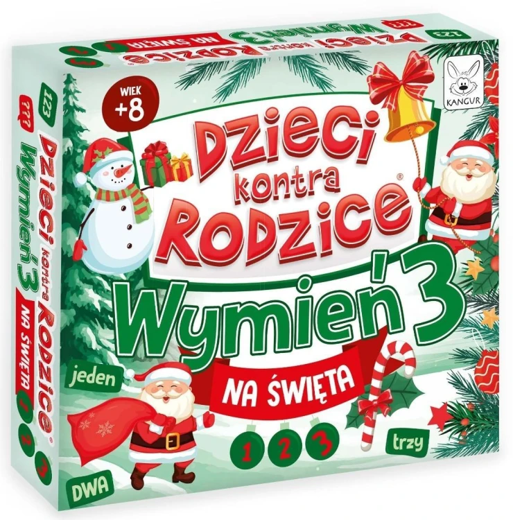 Dzieci kontra Rodzice. Wymień 3! Na Święta, Kangur