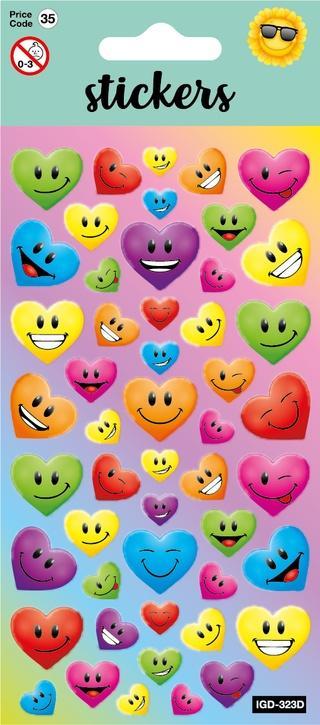 Naklejki - Smiling Hearts, Card Group Greetings