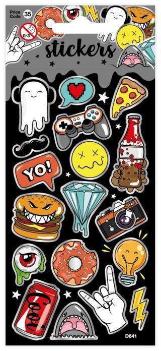 Naklejki - Creepy Decals, Card Group Greetings