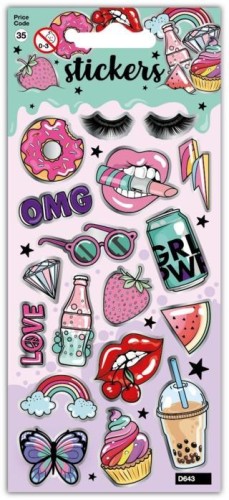 Naklejki - Girly Decals, Card Group Greetings