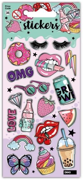 Naklejki - Girly Decals, Card Group Greetings
