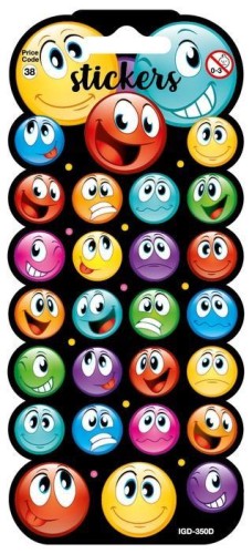 Naklejki pop-up - Faces, Card Group Greetings