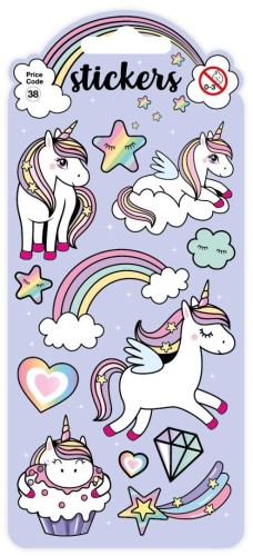 Naklejki pop-up - Unicorn, Card Group Greetings