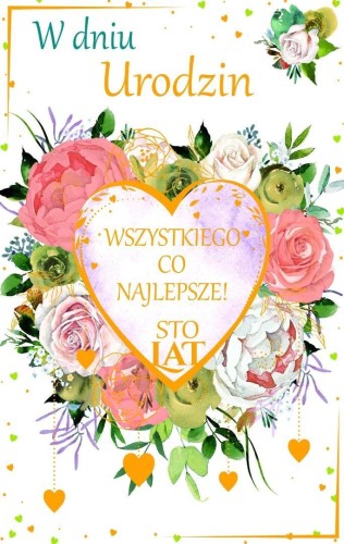 Kartka urodzinowa