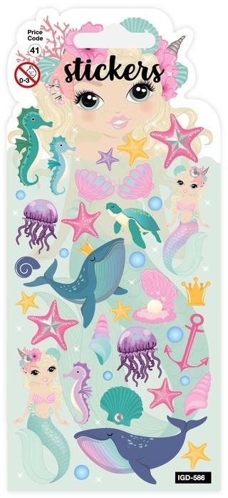 Naklejki - Beautiful Mermaid, Card Group Greetings
