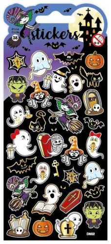 Naklejki - Spooky, Card Group Greetings