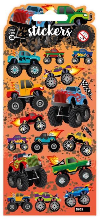 Naklejki - Monster Trucks, Card Group Greetings