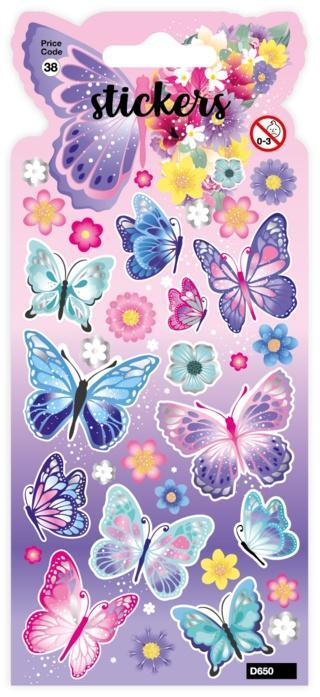 Naklejki - Butterflies, Card Group Greetings