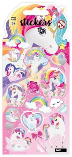Naklejki - Unicorns, Card Group Greetings
