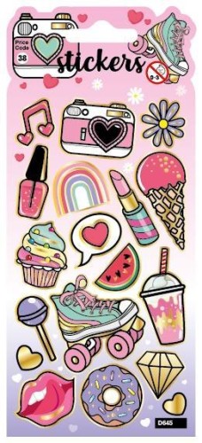 Naklejki - Charming Stuff, Card Group Greetings