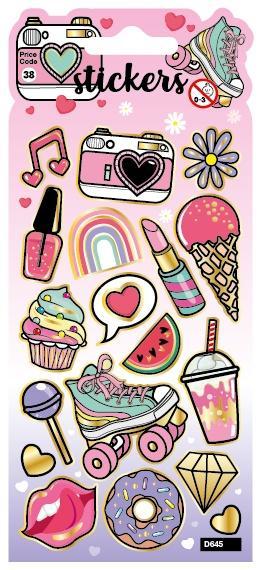 Naklejki - Charming Stuff, Card Group Greetings