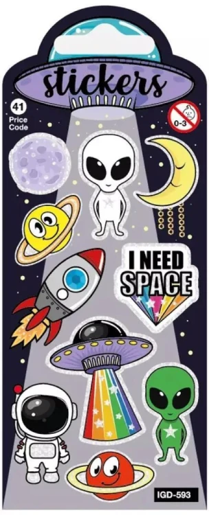 Naklejki - Handmade Space, Card Group Greetings