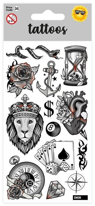 Tatuaże - Black Marks Tattoo, Card Group Greetings