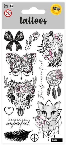 Tatuaże - Bohemian Tattoo, Card Group Greetings